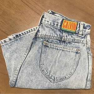 VINTAGE Calvin Klein Jean Skirt